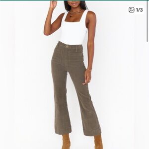 Show Me Your Mumu Cropped Farrah Trouser Pant